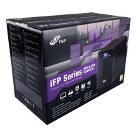 FSP iFP2000 Tower Line-interactive UPS 2000VA 1200W 2xSCHUKO 2xIEC 2x12V/9AH LCD