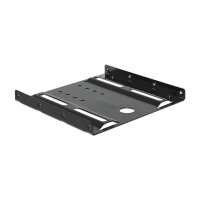 DeLOCK Einbausatz [schwarz, Bauform 3.5