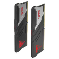 32GB Patriot DIMM 6600 (2x 16 GB) Dual-Kit (schwarz, PVV532G660C34K, Viper Venom, INTEL XMP)