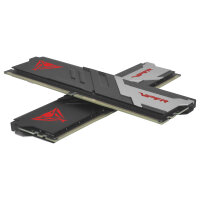 32GB Patriot DIMM 6600 (2x 16 GB) Dual-Kit (schwarz, PVV532G660C34K, Viper Venom, INTEL XMP)