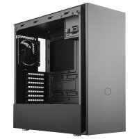 CoolerMaster Midi Silencio S600 (B) USB 3.2/Steel side