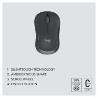 Logitech MK370 Advanced Wireless Combo Black QWERTZ DE
