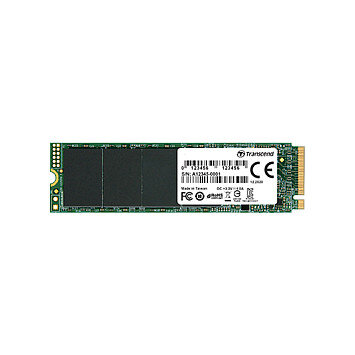 TRANSCEND 112S 512GB PCIe Gen3x4 M.2 2280 M-Key 3D TLC DRAM-less