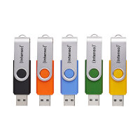STICK Intenso Office Line 16GB USB STICK 3.2 Multipack x5 bunt