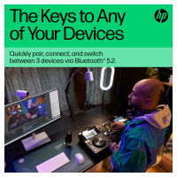HP 350 Compact Multi-Device Bluetooth Weiß