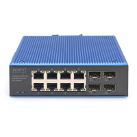 Digitus 8+4P Industrial Gigabit Ethernet PoE Switch