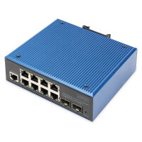 Digitus 8+2P Industrial Gigabit Ethernet Switch L2 managed