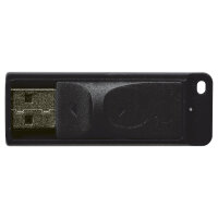 STICK 32GB USB 2.0 Verbatim StorenGo Slider Black