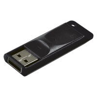 STICK 32GB USB 2.0 Verbatim StorenGo Slider Black