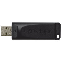 STICK 32GB USB 2.0 Verbatim StorenGo Slider Black