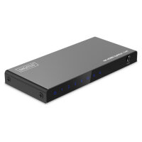 DIGITUS HDMI Splitter 1x4 4K/60Hz HDCP 2.3 EDID Control