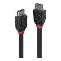 LINDY HDMI Kabel 8K60Hz, Black Line 0,5m