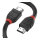 LINDY HDMI Kabel 8K60Hz, Black Line 0,5m
