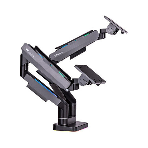 Thermaltake Dual RGB Gaming Monitor Arm 17"-35" Black