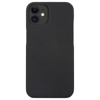 dbramante1928 New York - Flip-Hlle fr Mobiltelefon - 2-in-1 - Vollnarbenleder - Night Black - fr Apple iPhone 11, XR
