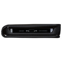 dbramante1928 New York - Flip-Hlle fr Mobiltelefon - 2-in-1 - Vollnarbenleder - Night Black - fr Apple iPhone 11, XR