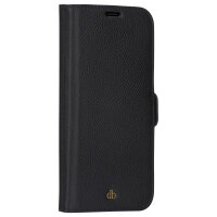 dbramante1928 New York - Flip-Hlle fr Mobiltelefon - 2-in-1 - Vollnarbenleder - Night Black - fr Apple iPhone 11, XR