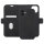dbramante1928 New York - Flip-Hlle fr Mobiltelefon - 2-in-1 - Vollnarbenleder - Night Black - fr Apple iPhone 11, XR