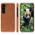 dbramante1928 Lynge - Flip-Hlle fr Mobiltelefon - nachhaltiges Vollnarbenleder - Hellbraun - fr Samsung Galaxy S23