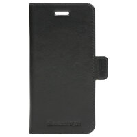 dbramante1928 Lynge - Flip-Hlle fr Mobiltelefon - genarbtes Leder - Schwarz - fr Apple iPhone 6, 6s, 7, 8, SE (2. Gen)
