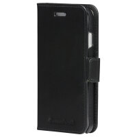 dbramante1928 Lynge - Flip-Hlle fr Mobiltelefon - genarbtes Leder - Schwarz - fr Apple iPhone 6, 6s, 7, 8, SE (2. Gen)