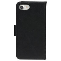 dbramante1928 Lynge - Flip-Hlle fr Mobiltelefon - genarbtes Leder - Schwarz - fr Apple iPhone 6, 6s, 7, 8, SE (2. Gen)