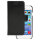 dbramante1928 Lynge - Flip-Hlle fr Mobiltelefon - genarbtes Leder - Schwarz - fr Apple iPhone 6, 6s, 7, 8, SE (2. Gen)