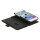 dbramante1928 Lynge - Flip-Hlle fr Mobiltelefon - genarbtes Leder - Schwarz - fr Apple iPhone 6, 6s, 7, 8, SE (2. Gen)