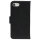 dbramante1928 Lynge - Flip-Hlle fr Mobiltelefon - genarbtes Leder - Schwarz - fr Apple iPhone 6, 6s, 7, 8, SE (2. Gen)