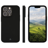 dbramante1928 Costa Rica - Hintere Abdeckung fr Mobiltelefon - Silikon - Night Black - fr Apple iPhone 14 Pro