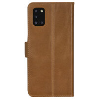 dbramante1928 Copenhagen Slim - Flip-Hlle fr Mobiltelefon - genarbtes Leder - Hellbraun - fr Samsung Galaxy A52