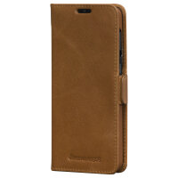 dbramante1928 Copenhagen Slim - Flip-Hlle fr Mobiltelefon - genarbtes Leder - Hellbraun - fr Samsung Galaxy A52