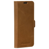 dbramante1928 Copenhagen Slim - Flip-Hlle fr Mobiltelefon - genarbtes Leder - Hellbraun - fr Samsung Galaxy A52