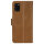 dbramante1928 Copenhagen Slim - Flip-Hlle fr Mobiltelefon - genarbtes Leder - Hellbraun - fr Samsung Galaxy A52