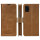 dbramante1928 Copenhagen Slim - Flip-Hlle fr Mobiltelefon - genarbtes Leder - Hellbraun - fr Samsung Galaxy A52