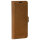 dbramante1928 Copenhagen Slim - Flip-Hlle fr Mobiltelefon - genarbtes Leder - Hellbraun - fr Samsung Galaxy A52