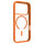 dbramante1928 Grenen - Hintere Abdeckung fr Mobiltelefon - MagSafe-Kompatibilitt - Kunststoff - orange - fr Apple