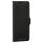 dbramante1928 Lynge - Flip-Hlle fr Mobiltelefon - genarbtes Leder - Schwarz - fr Samsung Galaxy S21+ 5G