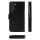 dbramante1928 Lynge - Flip-Hlle fr Mobiltelefon - genarbtes Leder - Schwarz - fr Samsung Galaxy S21+ 5G