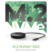 Dockingstation IcyBox für NVMe & SATA M.2 SSD