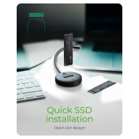 Dockingstation IcyBox für NVMe & SATA M.2 SSD