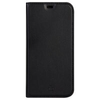 dbramante1928 - Flip-Hlle fr Mobiltelefon - recyceltes Kunstleder - Schwarz - fr Apple iPhone 13 Pro Max