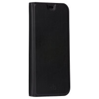 dbramante1928 - Flip-Hlle fr Mobiltelefon - recyceltes Kunstleder - Schwarz - fr Apple iPhone 13 Pro Max