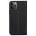 dbramante1928 - Flip-Hlle fr Mobiltelefon - recyceltes Kunstleder - Schwarz - fr Apple iPhone 13 Pro Max