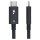 Thunderbolt-Kabel 80Gbps/120Gbps (5) 1m black