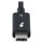 Thunderbolt-Kabel 80Gbps/120Gbps (5) 1m black