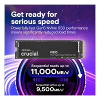 M.2 1TB Crucial P510 Gen5 2280 NVMe PCIe 5.0 x 4