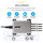 StarTech 4 Port USB C GaN Ladegerät 240W PD 3.1 Silber