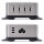 StarTech 4 Port USB C GaN Ladegerät 240W PD 3.1 Silber