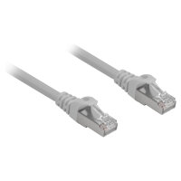 Sharkoon Patchkabel RJ45 Cat.6a SFTP (grau. 15 Meter....